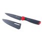 Dorsch Cutting Board 28.8cm Set + German Steel Chef Knife + Blade Guard + Honing Steel – Red - Bait Baitk Lebanon