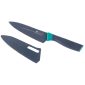 Dorsch Cutting Board 28.8cm Set + German Steel Chef Knife + Blade Guard + Honing Steel – Green - Bait Baitk Lebanon