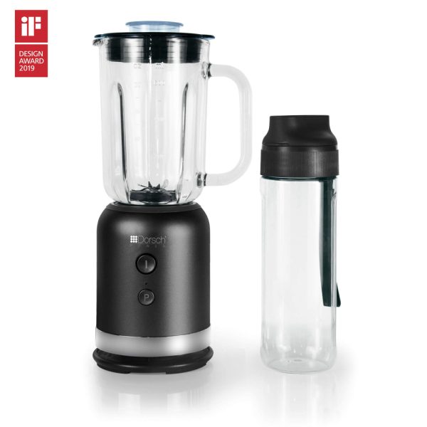 Dorsch Mini Juicer 350W with Glass Jug & On-The-Go Bottle – DH-07410 - Bait Baitk Lebanon