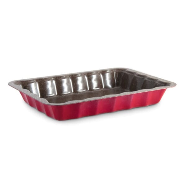 DH-08900 Dorsch Rectangle Cake Pan Non-Stick 37x27cm – Red - Bait Baitk Lebanon