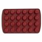Dorsch Mini Muffin Pan Non-Stick 24 Cups – Red - Bait Baitk Lebanon