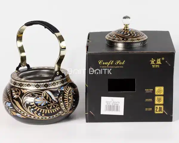 sk-3394-2 Craft Pot Decorative Tea Pot – Stainless Steel Interior, 2L - Bait Baitk Lebanon