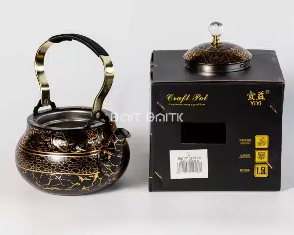 sk-3395-2 Craft Pot Decorative Tea Pot , Stainless Steel Interior, 1.5L - Bait Baitk Lebanon