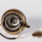 Arabic Calligraphy Tea Pot Black & Gold 2.0L - Bait Baitk Lebanon