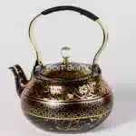 Arabic Calligraphy Tea Pot  Black & Gold 2.0L