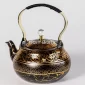 Arabic Calligraphy Tea Pot Black & Gold 2.0L - Bait Baitk Lebanon