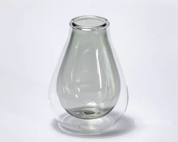 sk-35713 Bait Baitk Double Wall Glass Cup – Black Matte Inner Cup - Bait Baitk Lebanon