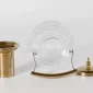 Borosilicate Glass Teapot with Stainless Steel Infuser – Gold Finish - Bait Baitk Lebanon