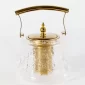 Borosilicate Glass Teapot with Stainless Steel Infuser – Gold Finish - Bait Baitk Lebanon