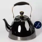 VICALINA 1.5L Tea Kettle (Black & Gold)