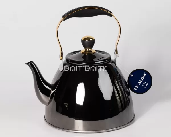 VICALINA 1.5L Tea Kettle (Black & Gold) - Bait Baitk Lebanon
