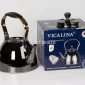 VICALINA 2L Tea Kettle (Black & Gold) - Bait Baitk Lebanon