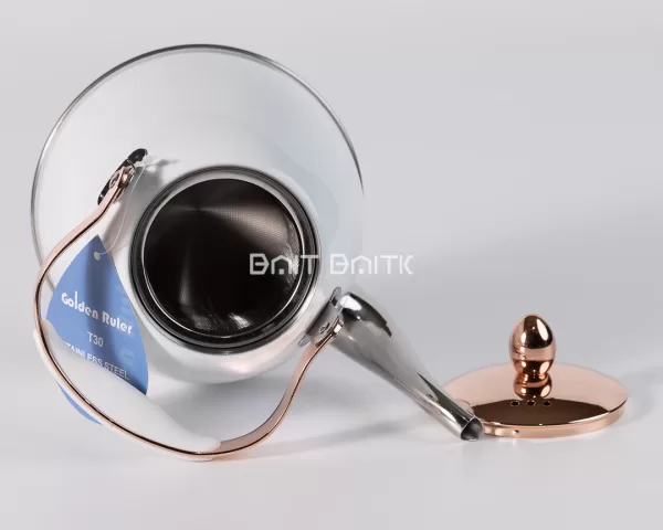 sk-4641-2 Golden Ruler Stainless Steel Whistling Kettle 1.2L (Multiple Colors) - Bait Baitk Lebanon