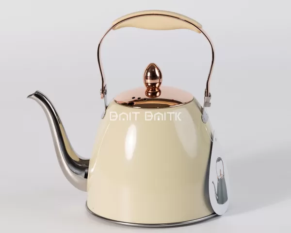 sk-4641-5 Golden Ruler Stainless Steel Whistling Kettle 1.2L (Multiple Colors) - Bait Baitk Lebanon