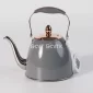 Golden Ruler Stainless Steel Whistling Kettle 1.2L (Multiple Colors) - Bait Baitk Lebanon