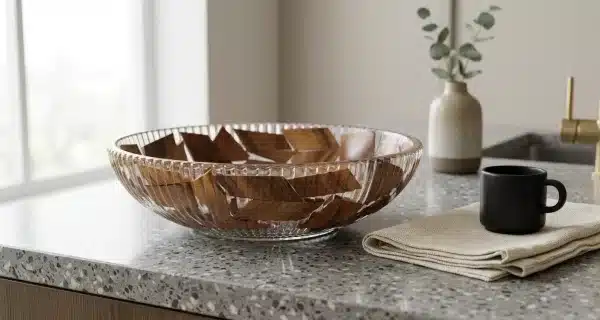 Elegant Wooden Serving Plate for Modern Dining - Bait Baitk Lebanon