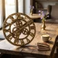 50cm Classic Wall Clock – Home Decor - Bait Baitk Lebanon