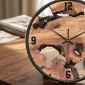 50cm Gold Wall Clock – Premium Home Decor - Bait Baitk Lebanon