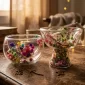 Crystal Clear Glass Serving Bowl for Modern Home Decor - Bait Baitk Lebanon