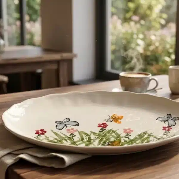 GePGgnFO-1.jpg 12-Inch Ceramic Serving Plate – Modern Tableware - Bait Baitk Lebanon