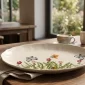 12-Inch Ceramic Serving Plate – Modern Tableware - Bait Baitk Lebanon