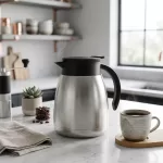 Modern Minimalist Ceramic Pour Over Coffee Pot