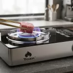 Modern Gas Stove for Elegant Kitchens