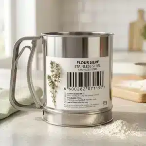 stainless steel flour sieve