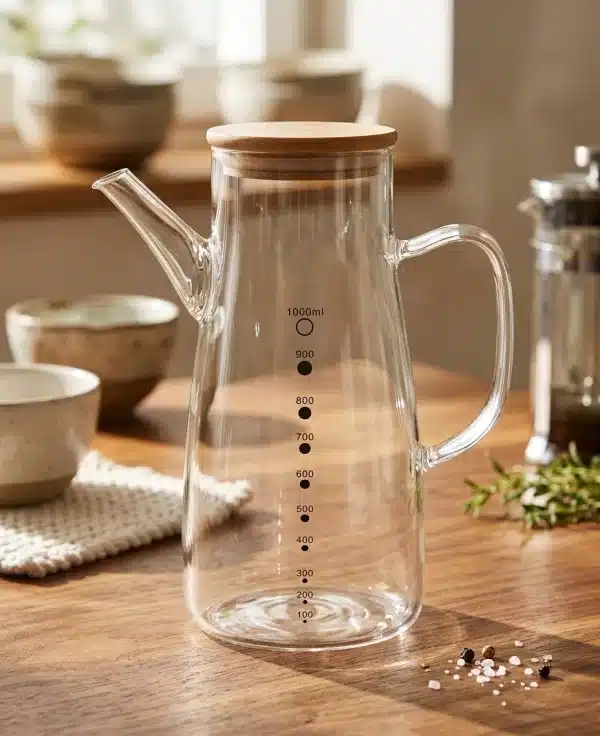 MdfoTNKG-1.jpg Elegant Modern Oil Bottle – Stylish Kitchen Storage Solution - Bait Baitk Lebanon