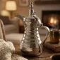 Elegant Silver Coffee Kettle – Perfect for Your Morning Routine - Bait Baitk Lebanon