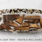 Modern Walnut Decorative Plate for Home Decor - Bait Baitk Lebanon