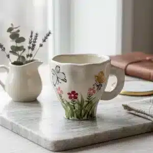 luxury ceramic coffee cup