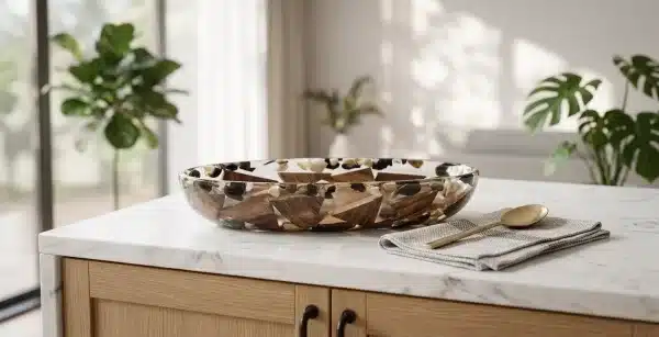 Elegant Ceramic Serving Plate for Snacks - Bait Baitk Lebanon