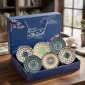 6 Piece Elegant Ceramic Bowl Set - Bait Baitk Lebanon