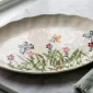 12-Inch Ceramic Serving Plate – Modern Tableware - Bait Baitk Lebanon