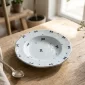 8-Inch Soup Ceramic Plate – Premium Dinnerware - Bait Baitk Lebanon