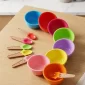 Elegant Porcelain Ice Cream Bowl with Spoon - Bait Baitk Lebanon