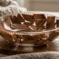 Elegant Wooden Serving Plate for Modern Dining - Bait Baitk Lebanon