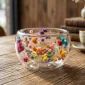 Crystal Clear Glass Bowl – Modern Decor Essential - Bait Baitk Lebanon