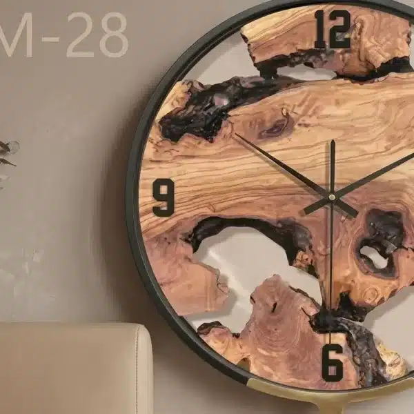 aDUuupeQ-1.jpg 50cm Gold Wall Clock – Premium Home Decor - Bait Baitk Lebanon