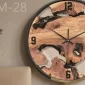 50cm Gold Wall Clock – Premium Home Decor - Bait Baitk Lebanon