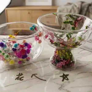 Crystal Clear Glass Serving Bowl