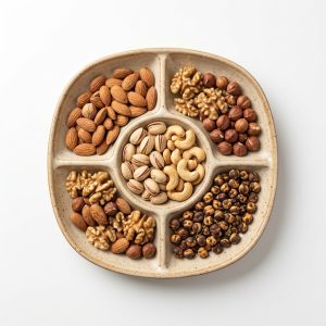 Artistic Nuts Plate for Modern Living - Bait Baitk Lebanon