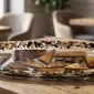 Modern Walnut Decorative Plate for Home Decor - Bait Baitk Lebanon