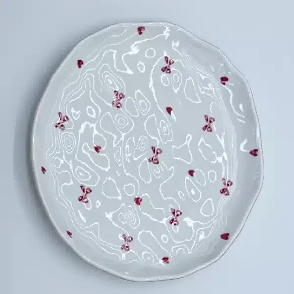 cXiHFdsh.jpg Small Ceramic Plate 6-Inch – Elegant Dinnerware - Bait Baitk Lebanon