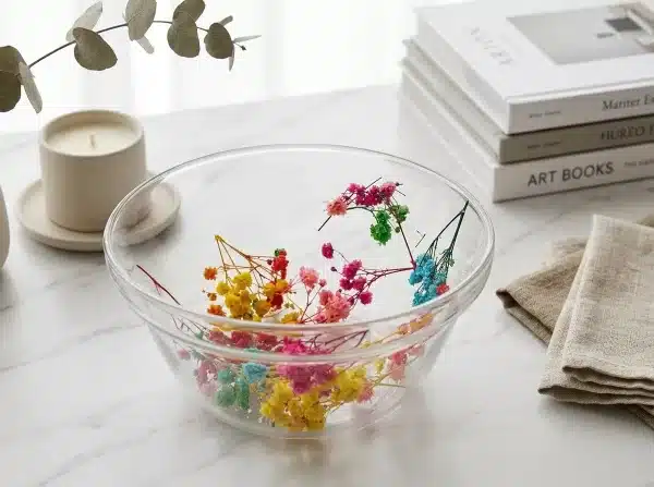 igqjmgDD-1.jpg Crystal Clear Glass Serving Bowl | Modern Home Decor - Bait Baitk Lebanon