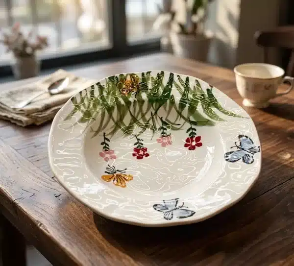 ixEoVmJi-1.jpg 8-Inch Modern Soup Serving Plate – Elegant Serving Dish - Bait Baitk Lebanon