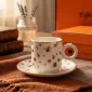 Premium Ceramic Cup and Saucer Set – Serving Essentials - Bait Baitk Lebanon