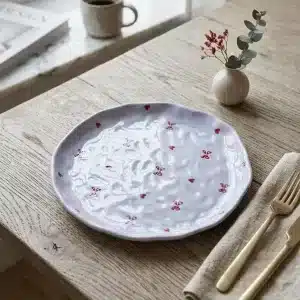 small ceramic plate