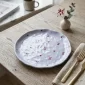 Small Ceramic Plate 6-Inch – Elegant Dinnerware - Bait Baitk Lebanon